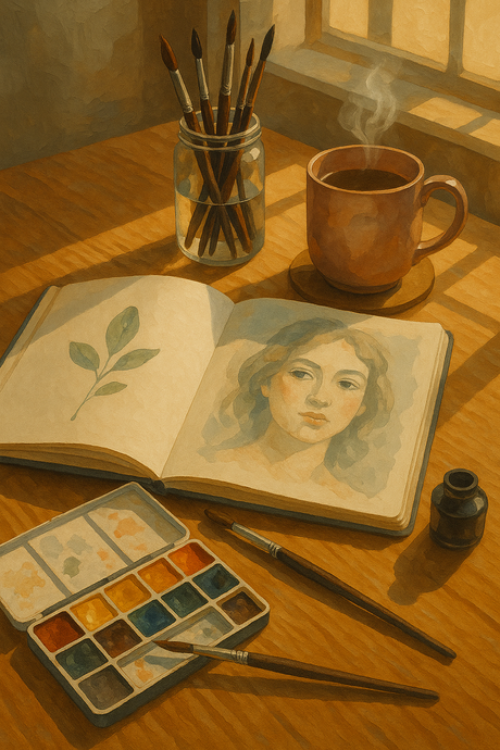 Art in Progress (Diamond Painting) Diamond Painting kit