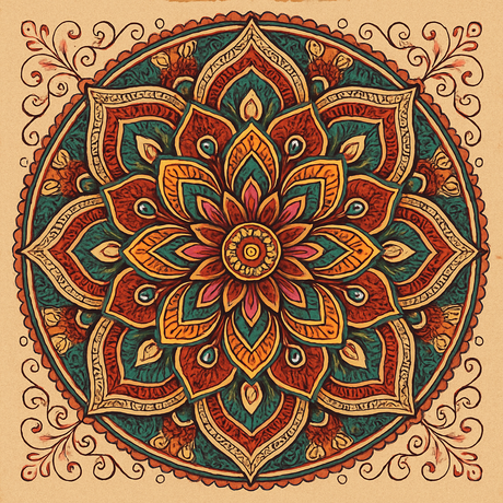 Temple Mosaic (Diamond Painting) Diamond Painting kit