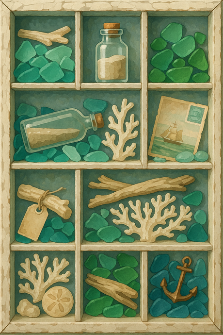 Seaside Keepsakes (Diamond Painting) Diamond Painting kit