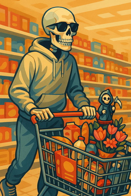 Afterlife Grocery Run (Diamond Painting) Diamond Painting kit