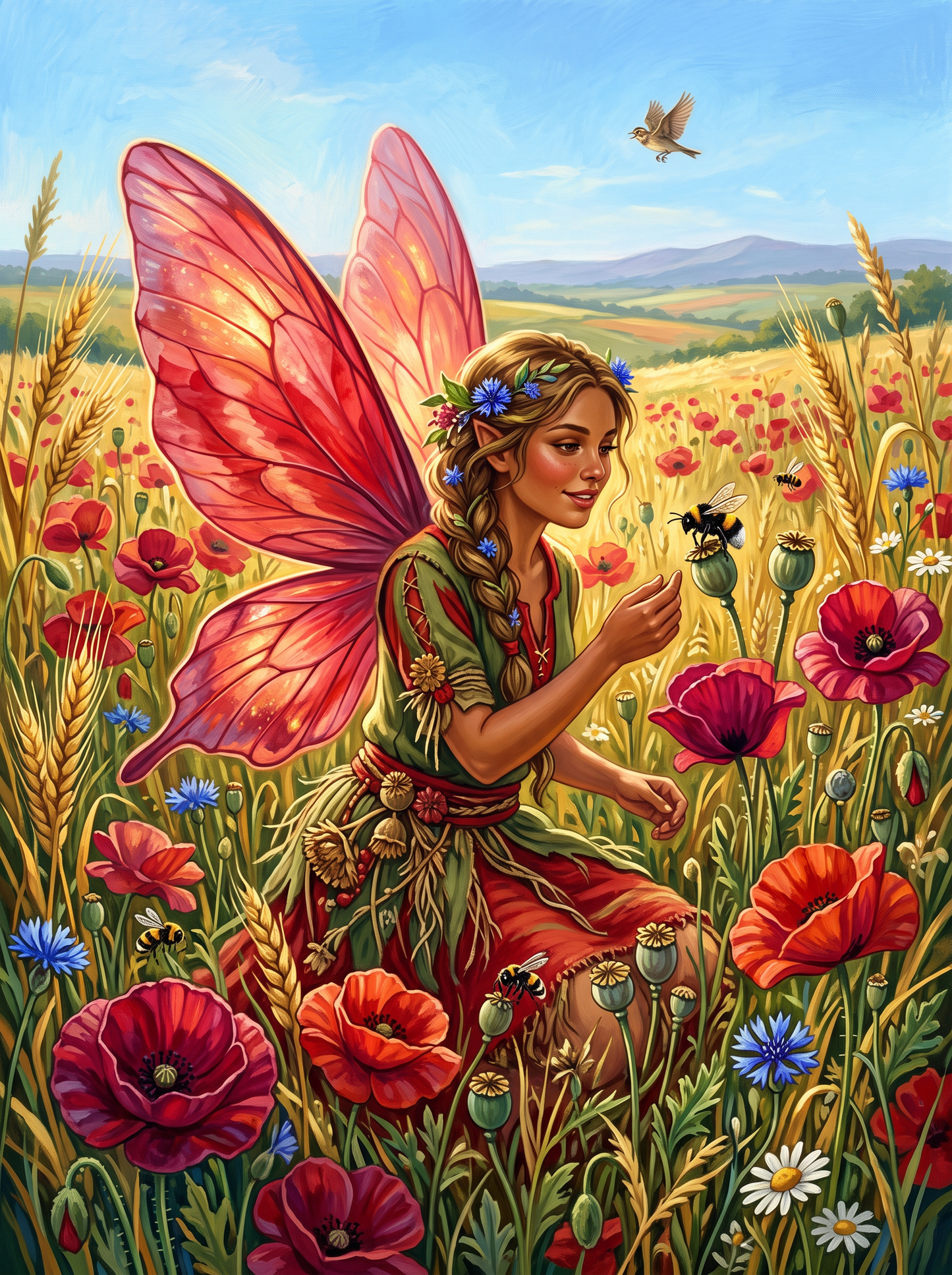 Poppy Field Fairy