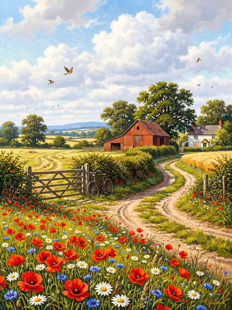 Poppy Hillside