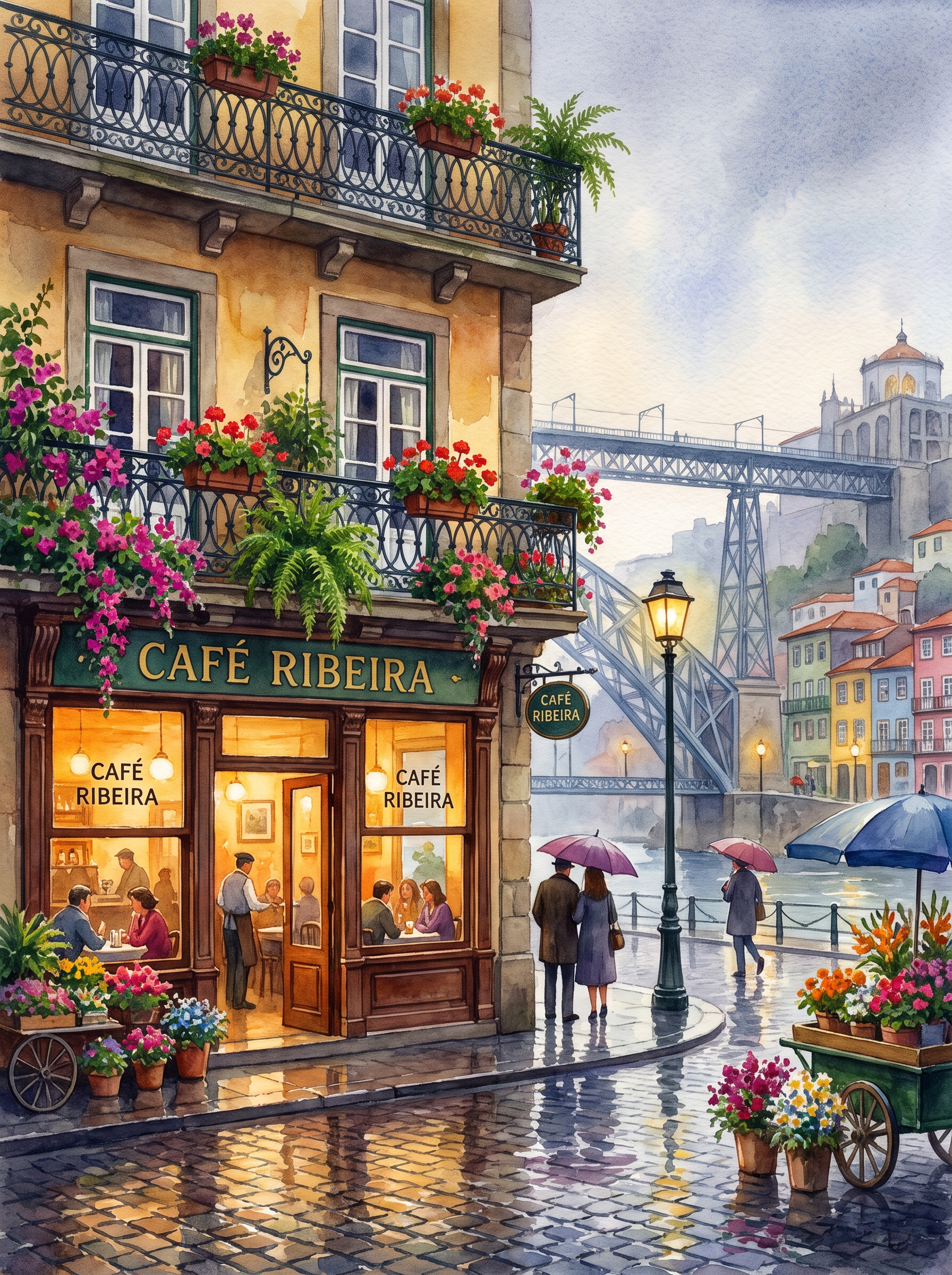 Porto Ribeira Rainy Café
