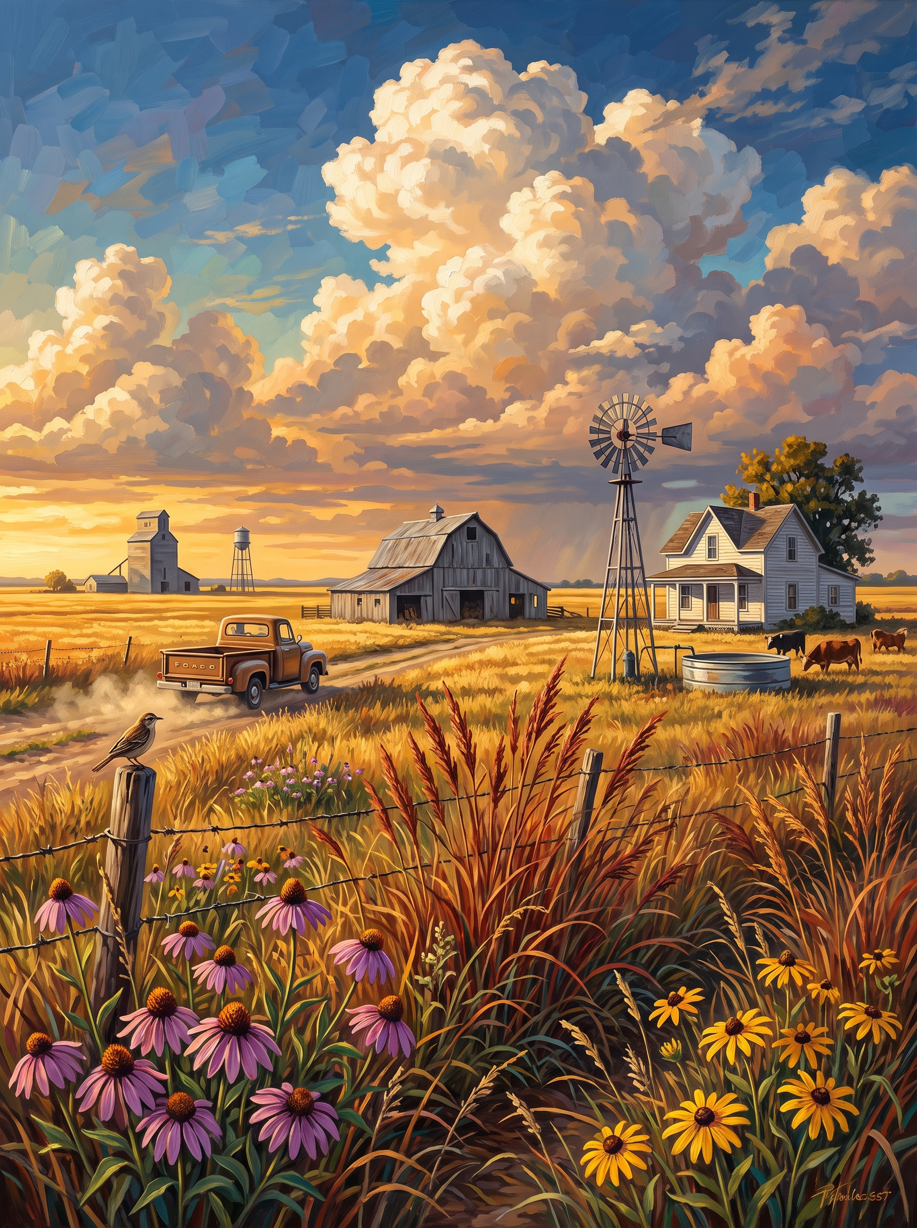 Prairie Windmill