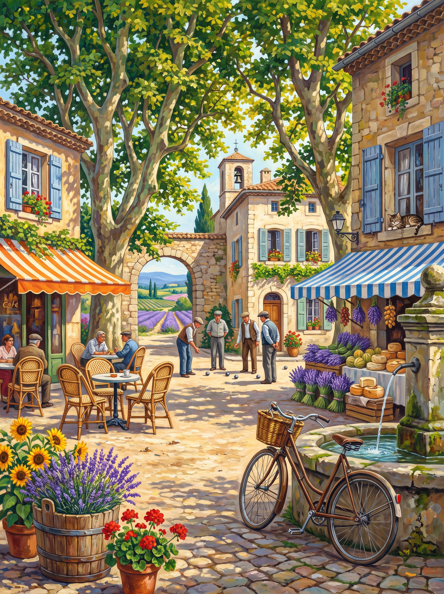 Provencal Square