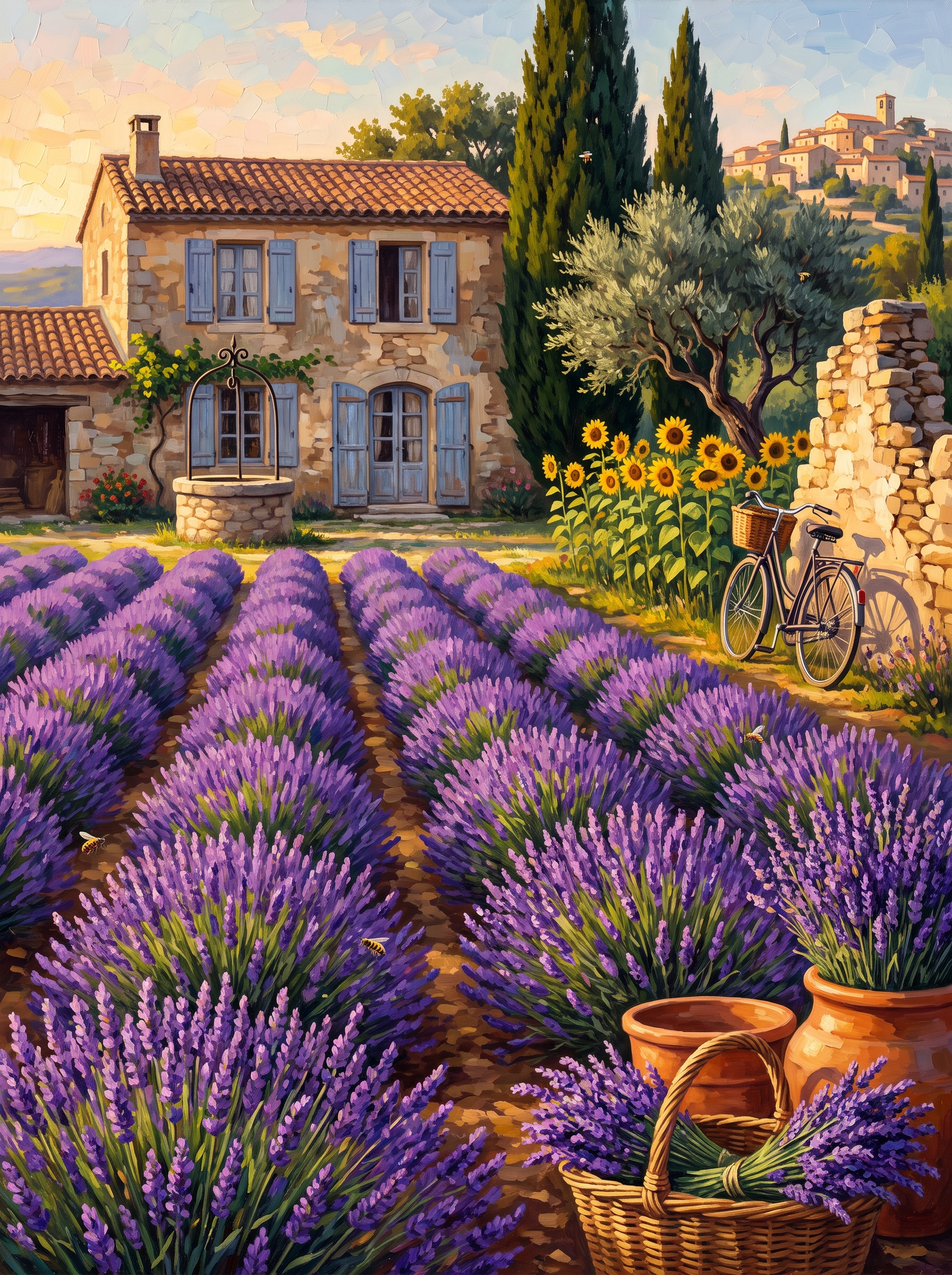 Provence Lavender Farmhouse