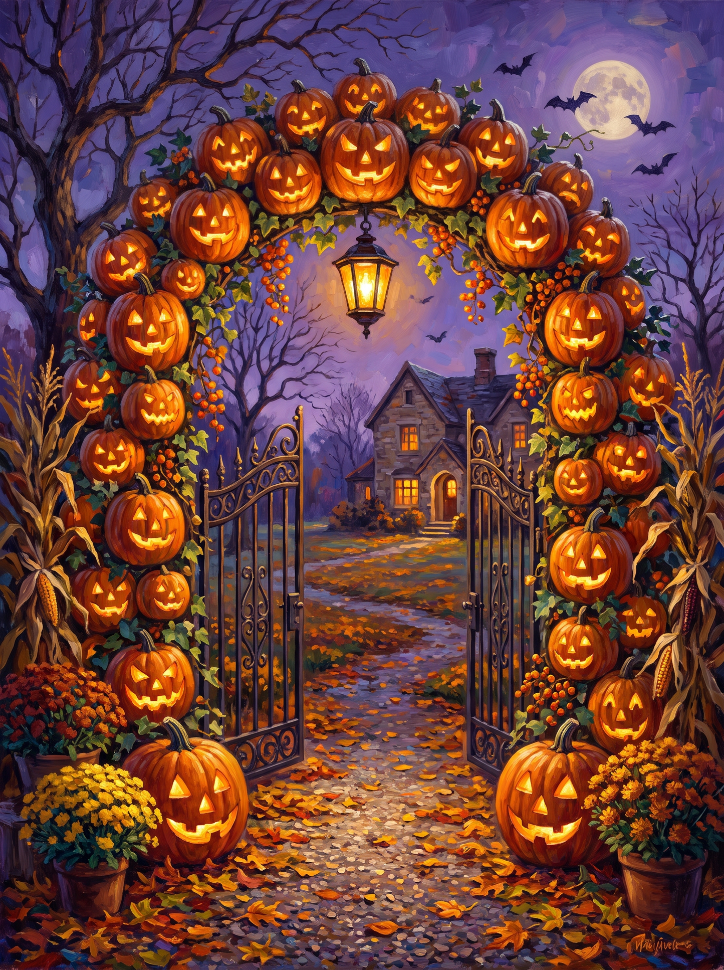 Pumpkin Arch Gate