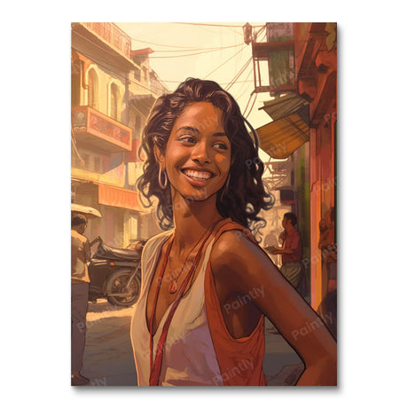 Mumbai Chic (Diamond Painting) Diamond Painting kit