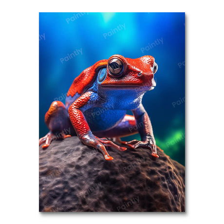 Toxic Duality Frog (Diamond Painting) Diamond Painting kit