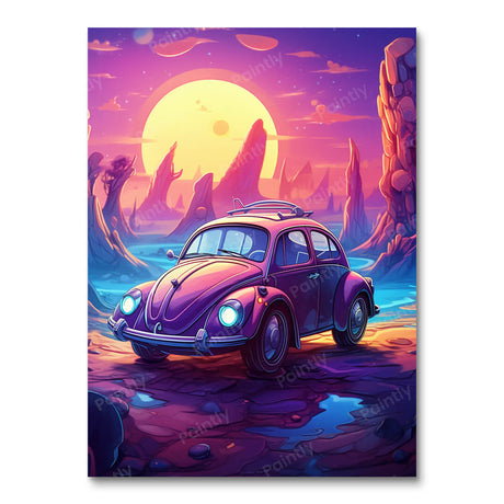 Revved-Up Realms (Diamond Painting) Diamond Painting kit
