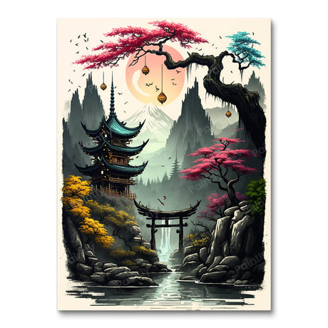 Shrouded in Serenity (Diamond Painting) Diamond Painting kit