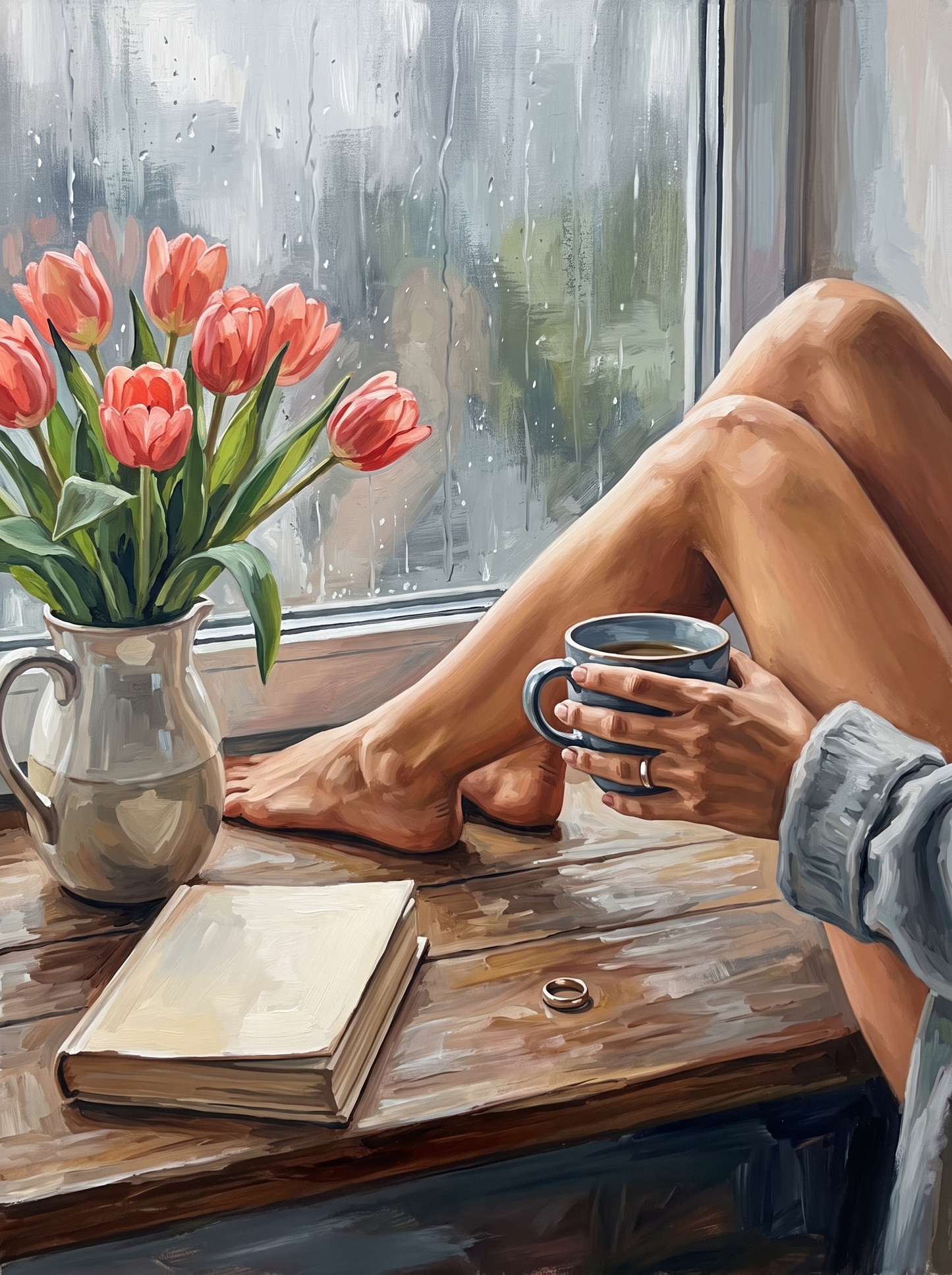 Rain on the Windowsill