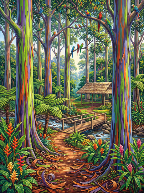 Rainbow Eucalyptus