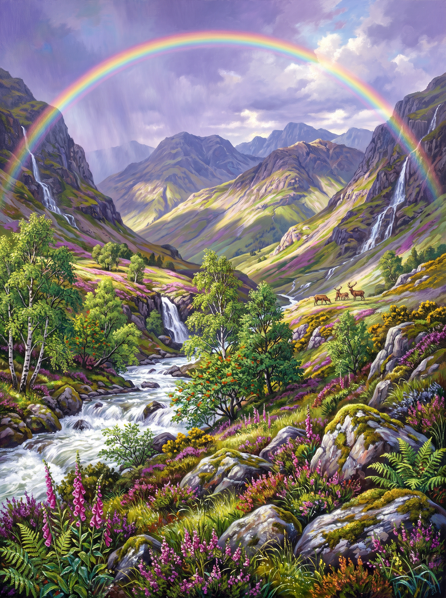 Rainbow over the Valley