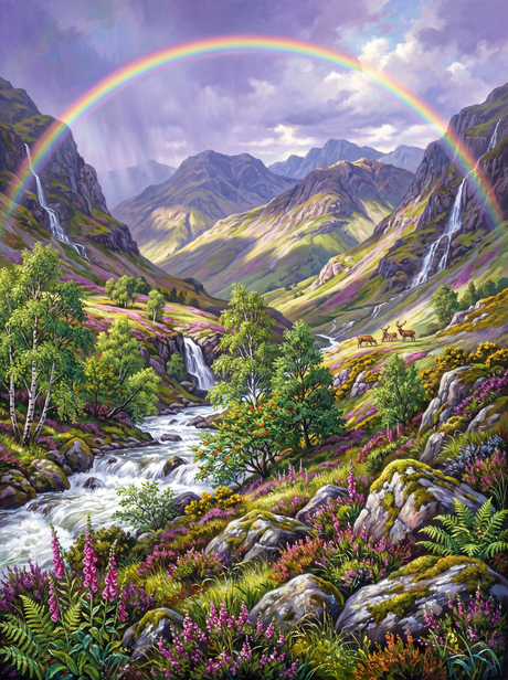 Rainbow over the Valley