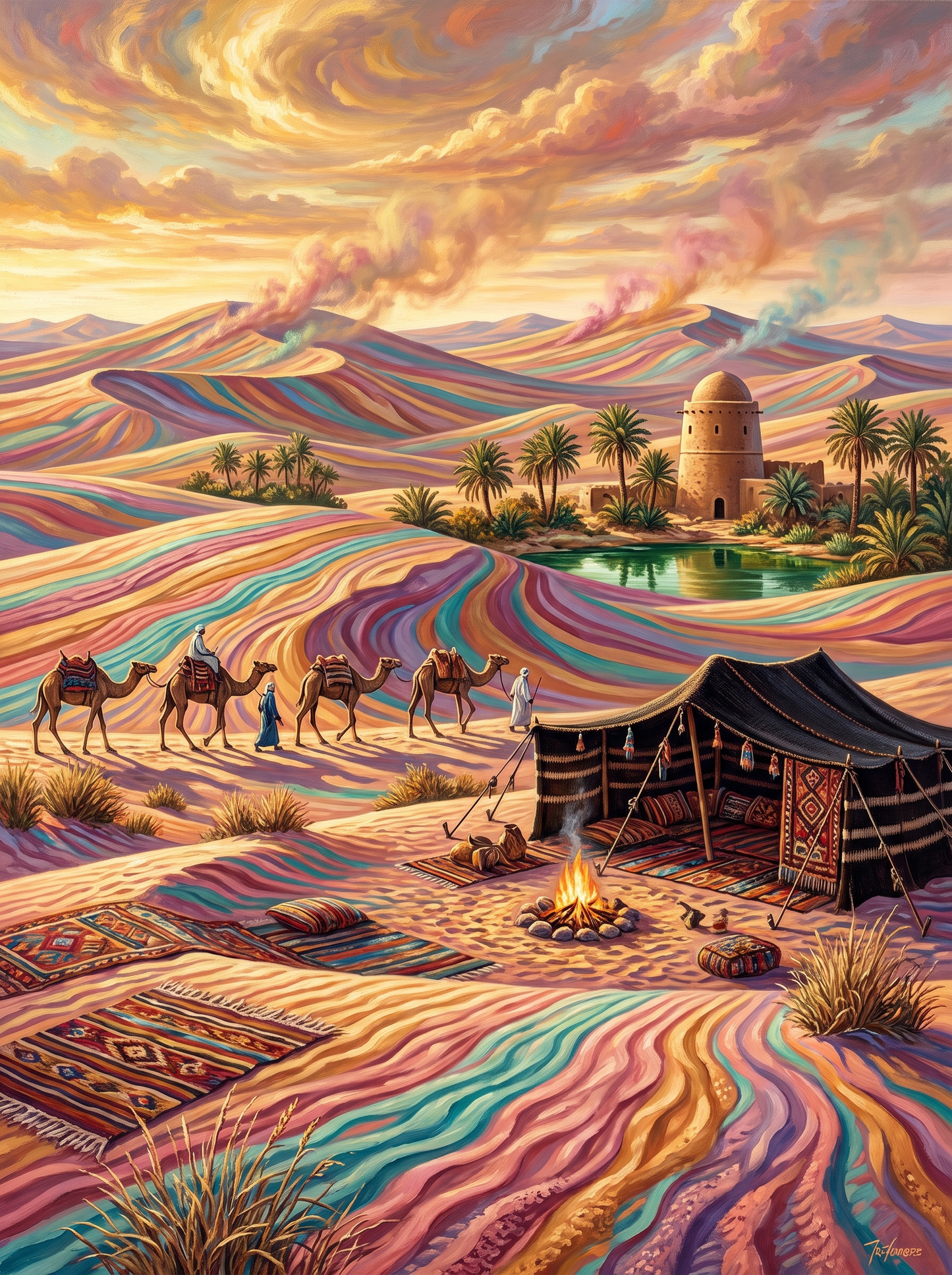 Rainbow Sand Dunes