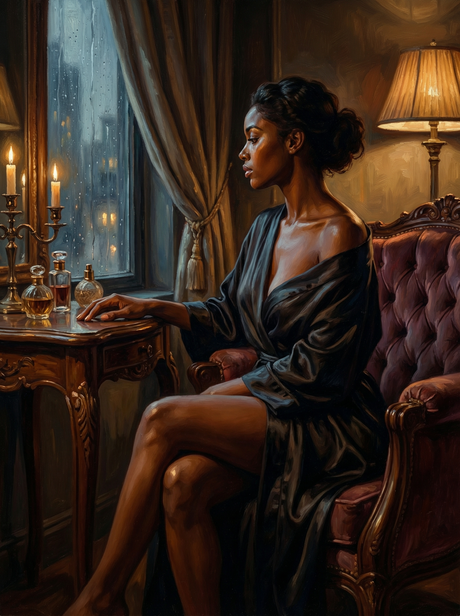 Rainy Window Daydream (Diamond Painting) Diamond Painting kit
