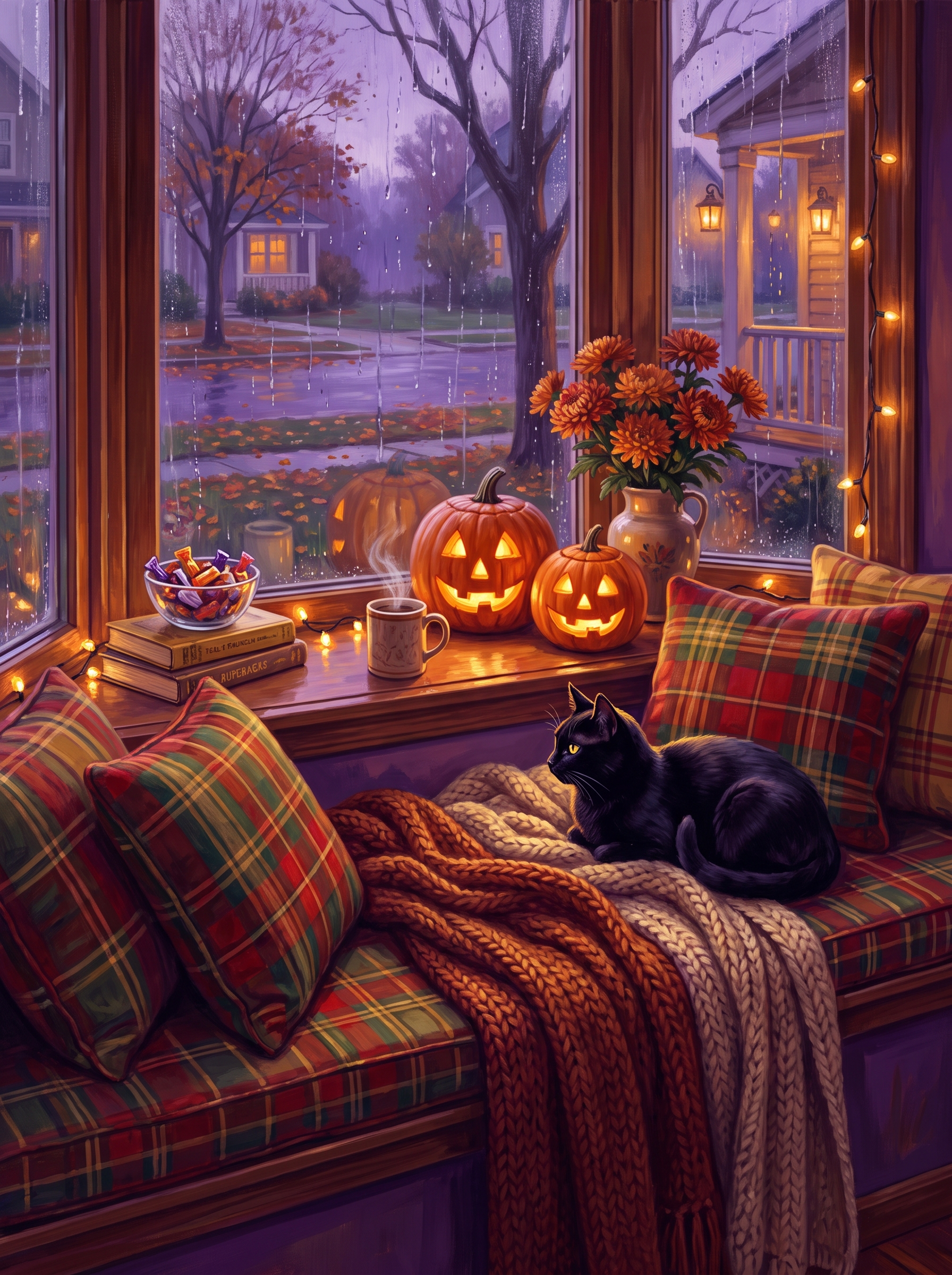 Rainy Window Seat