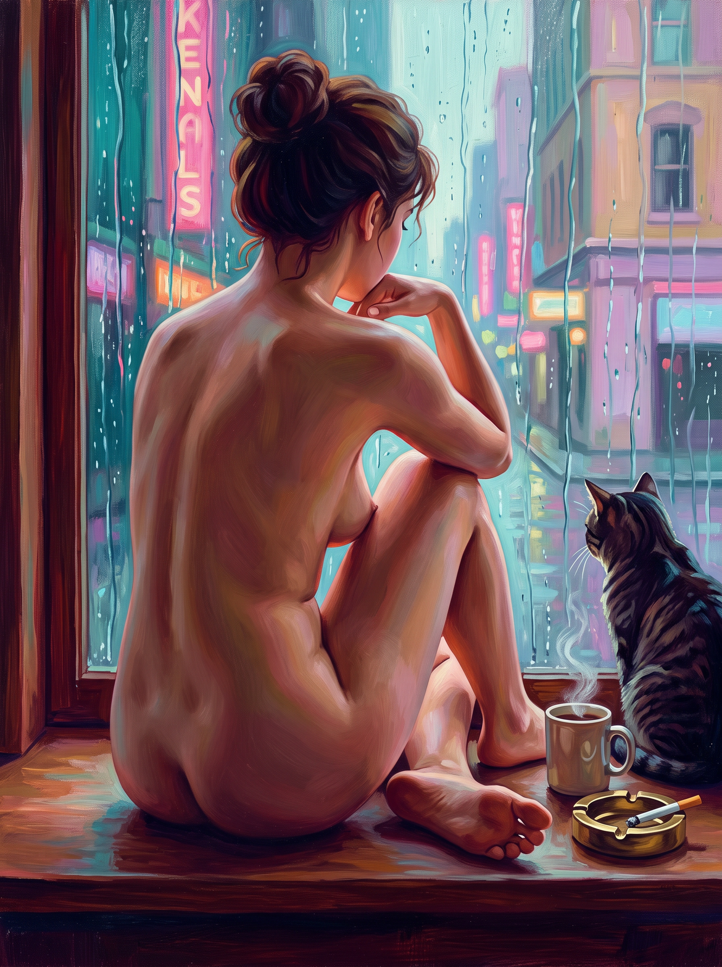 Rainy Windowsill
