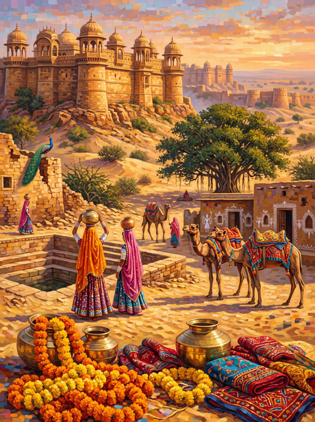 Rajasthan Desert Fort