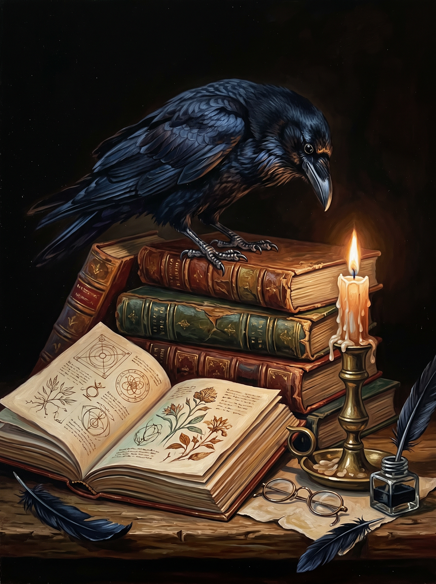 Raven on Books