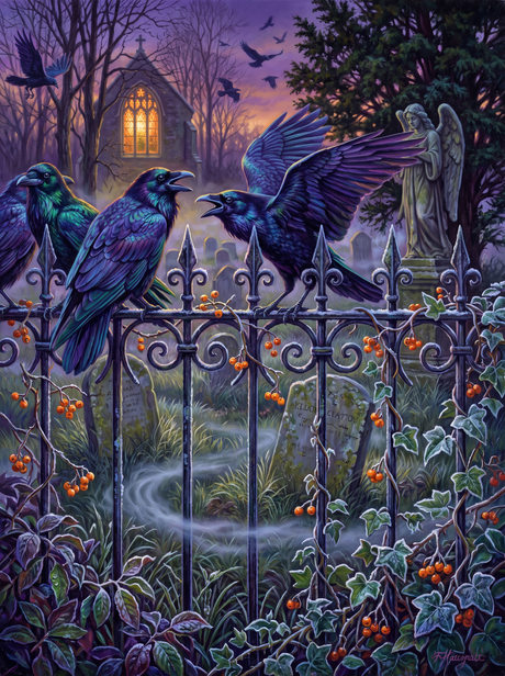 Ravens on the Fence