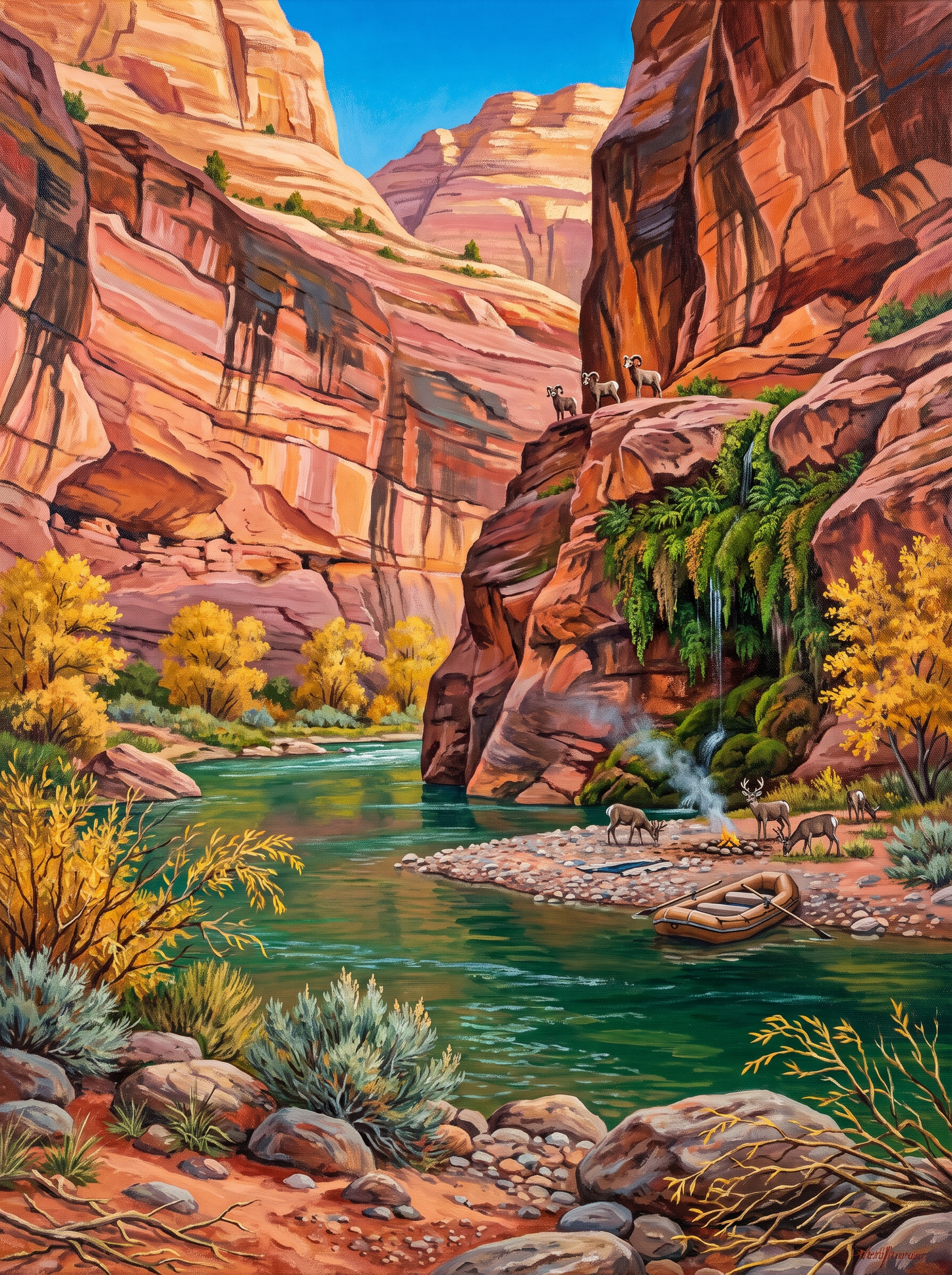 Red Canyon River