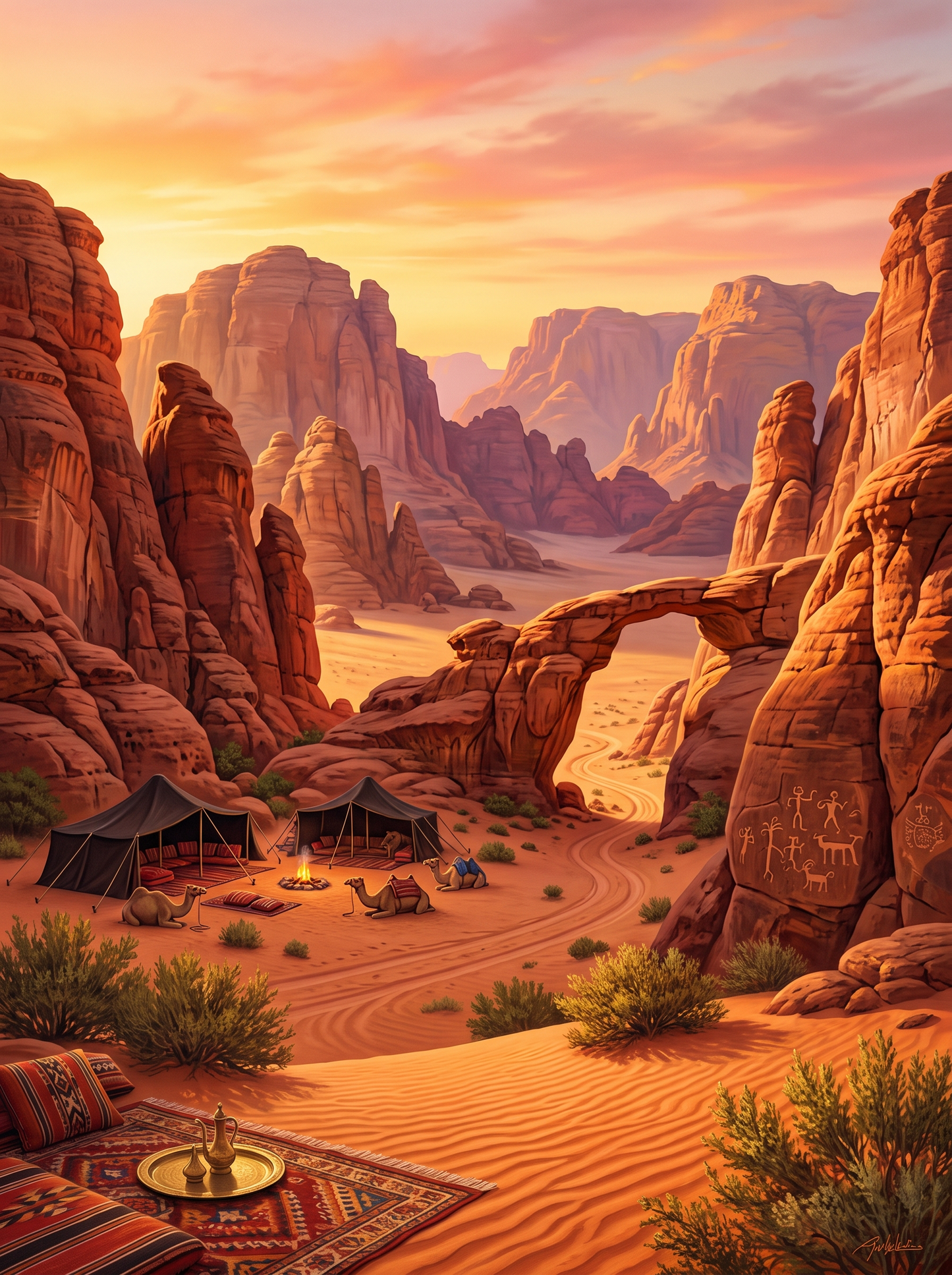 Red Massif Bedouin