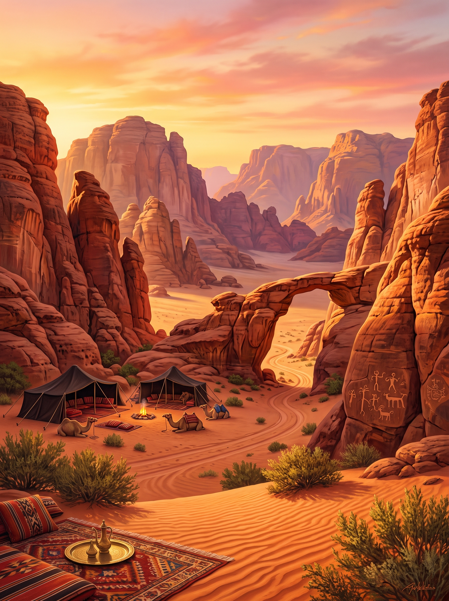 Red Massif Bedouin