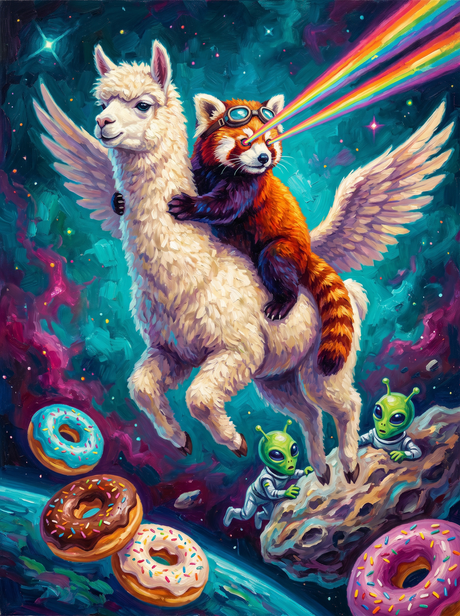 Red Panda Alpaca
