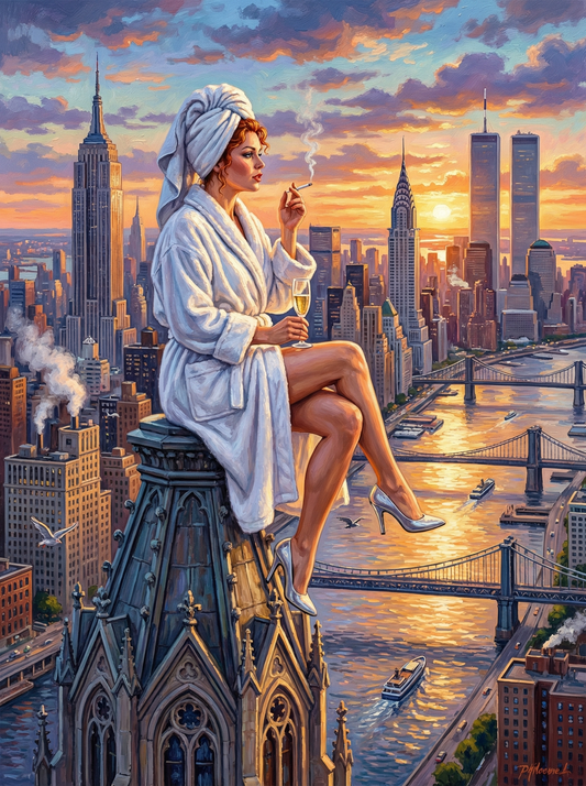 Queen of New York (100 Color Diamond Painting)
