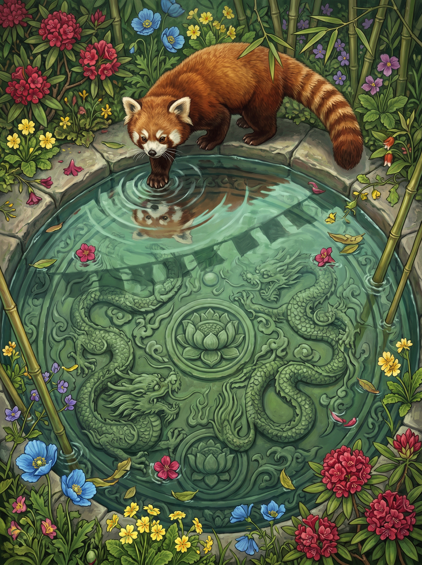 Rhododendron Bridge Panda