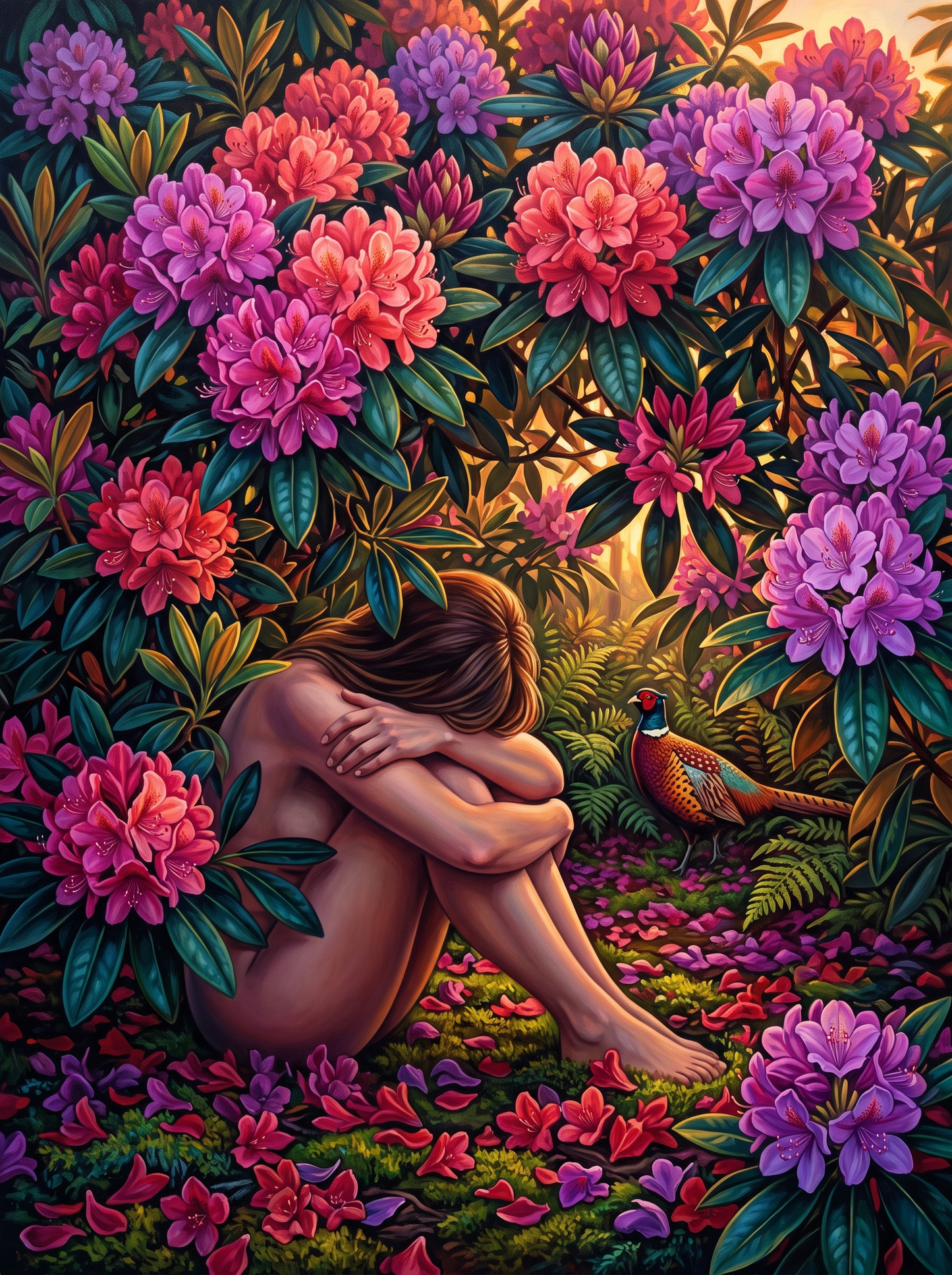 Rhododendron Thicket