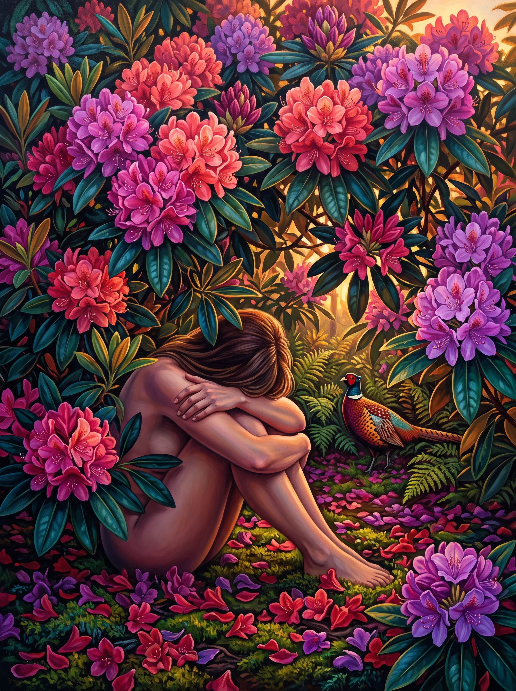 Rhododendron Thicket