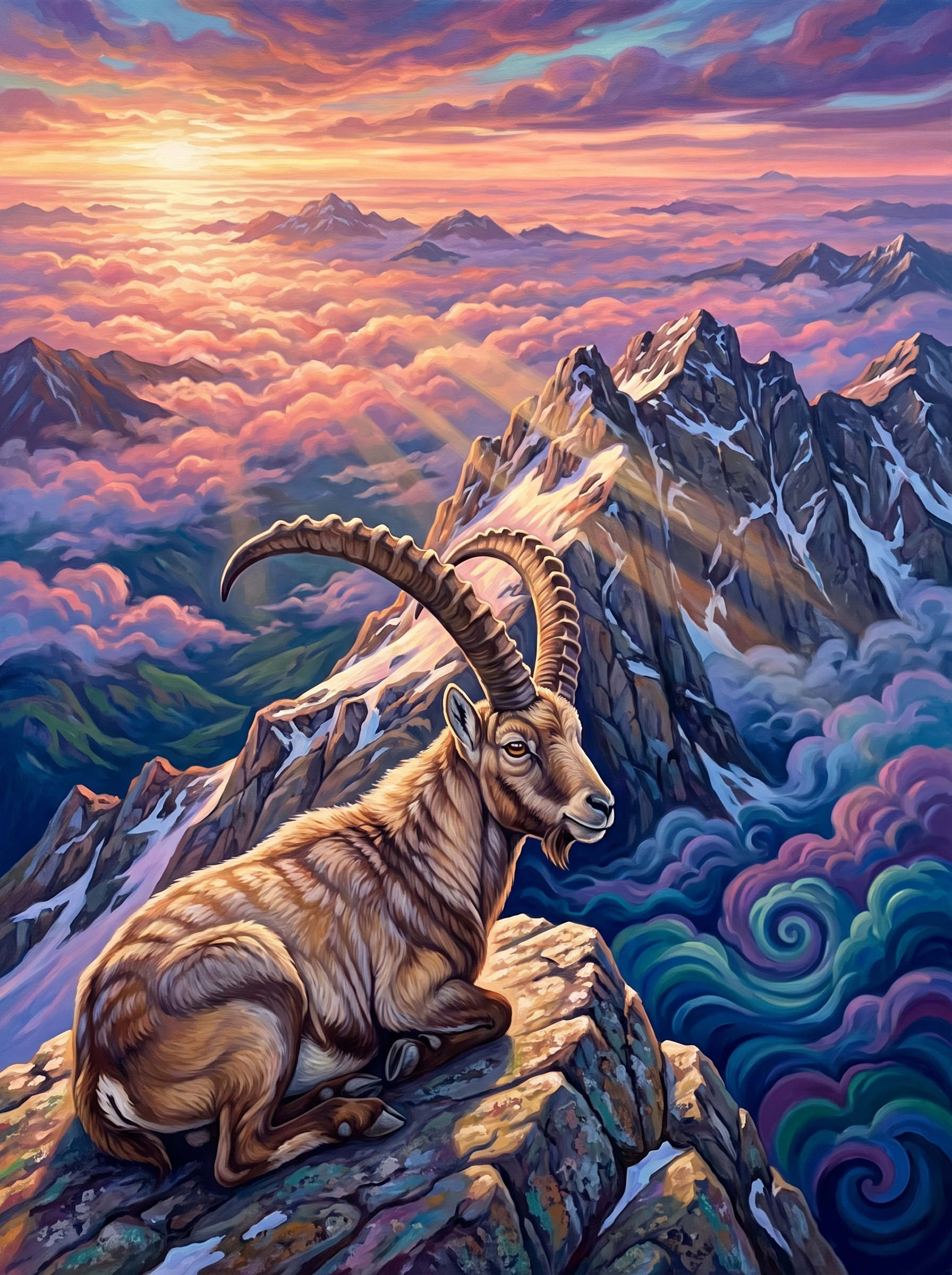 Ridge Line Ibex
