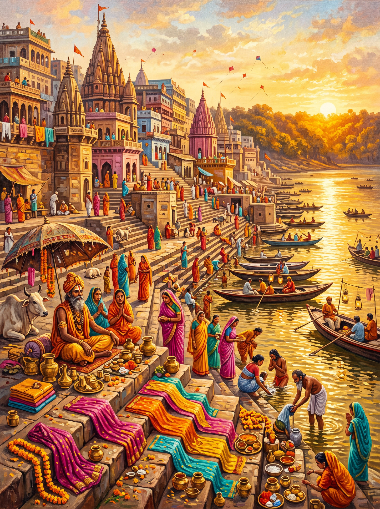River Ghats Dawn