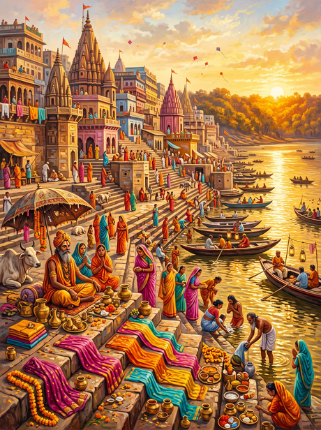 River Ghats Dawn