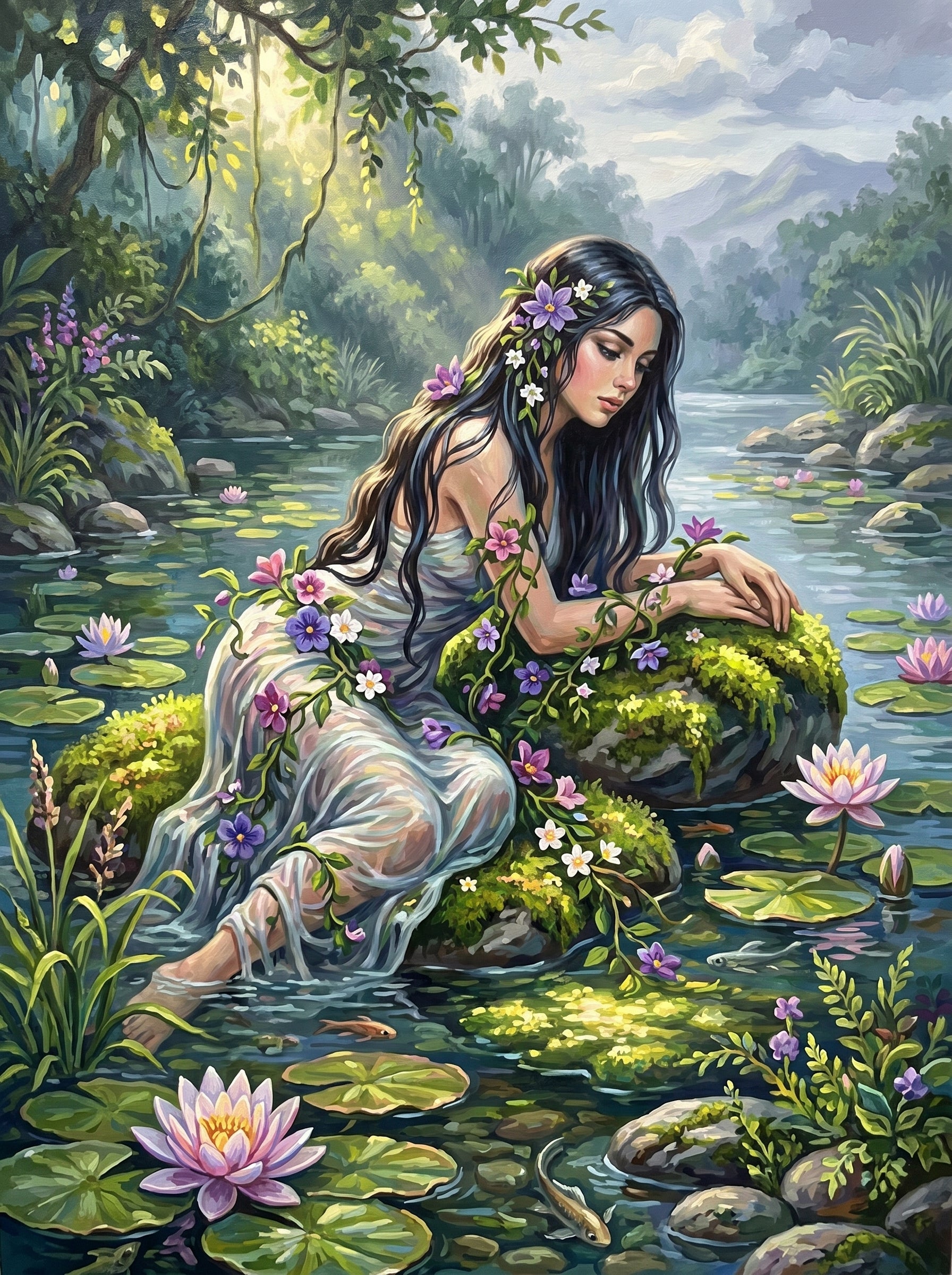 River Maiden Wildflower Stones (80 Colors)