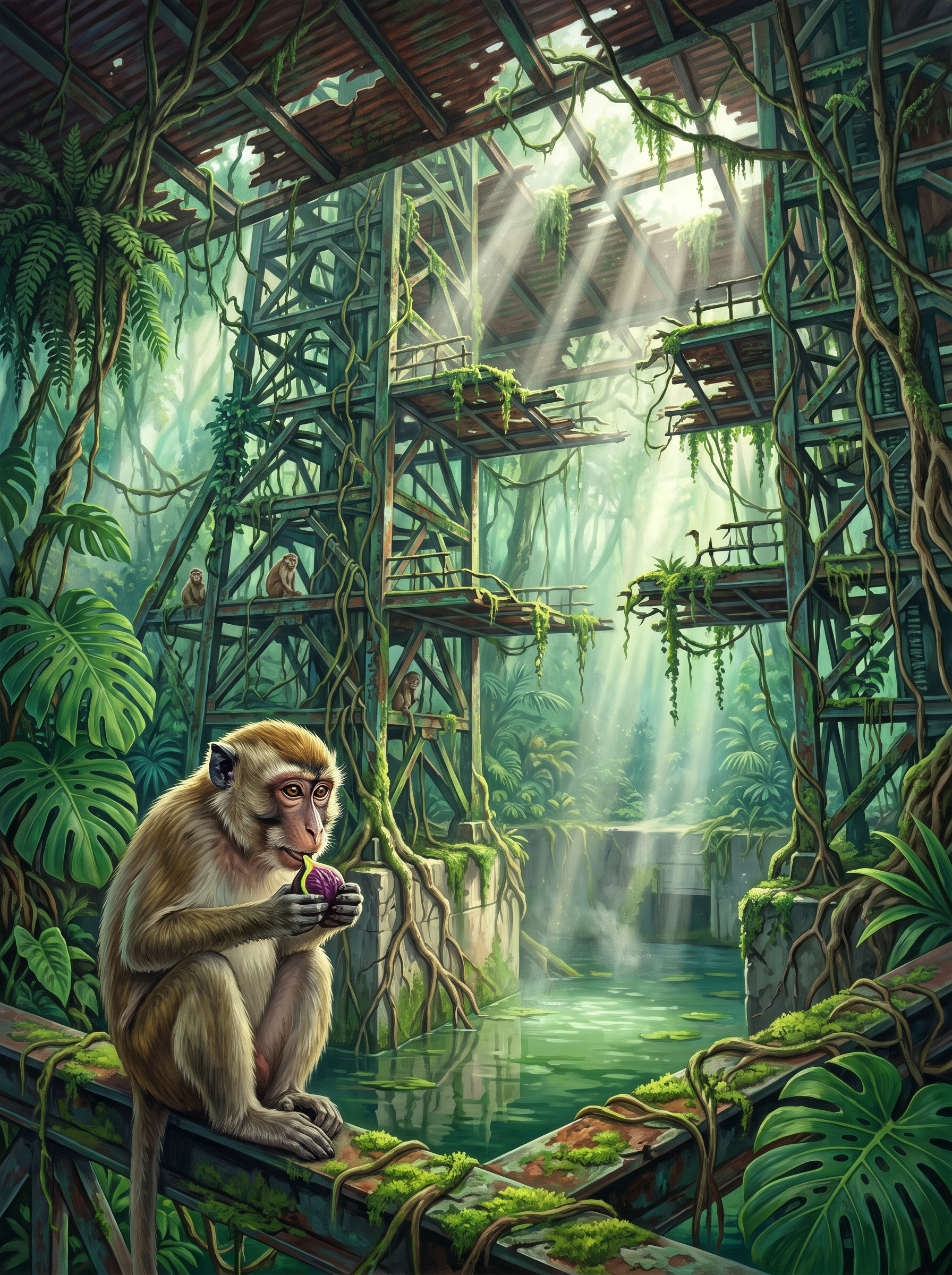 Rocket Gantry Macaques