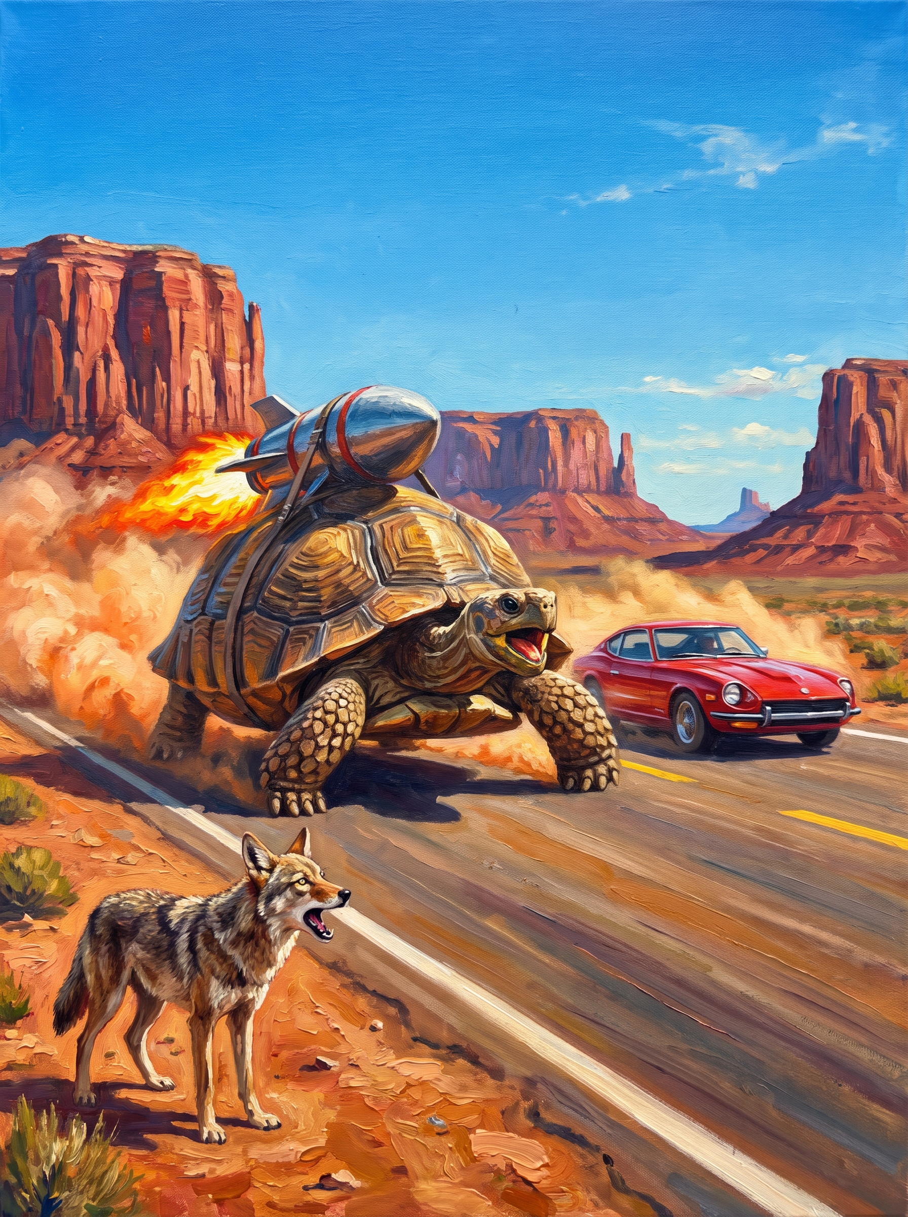Rocket Tortoise