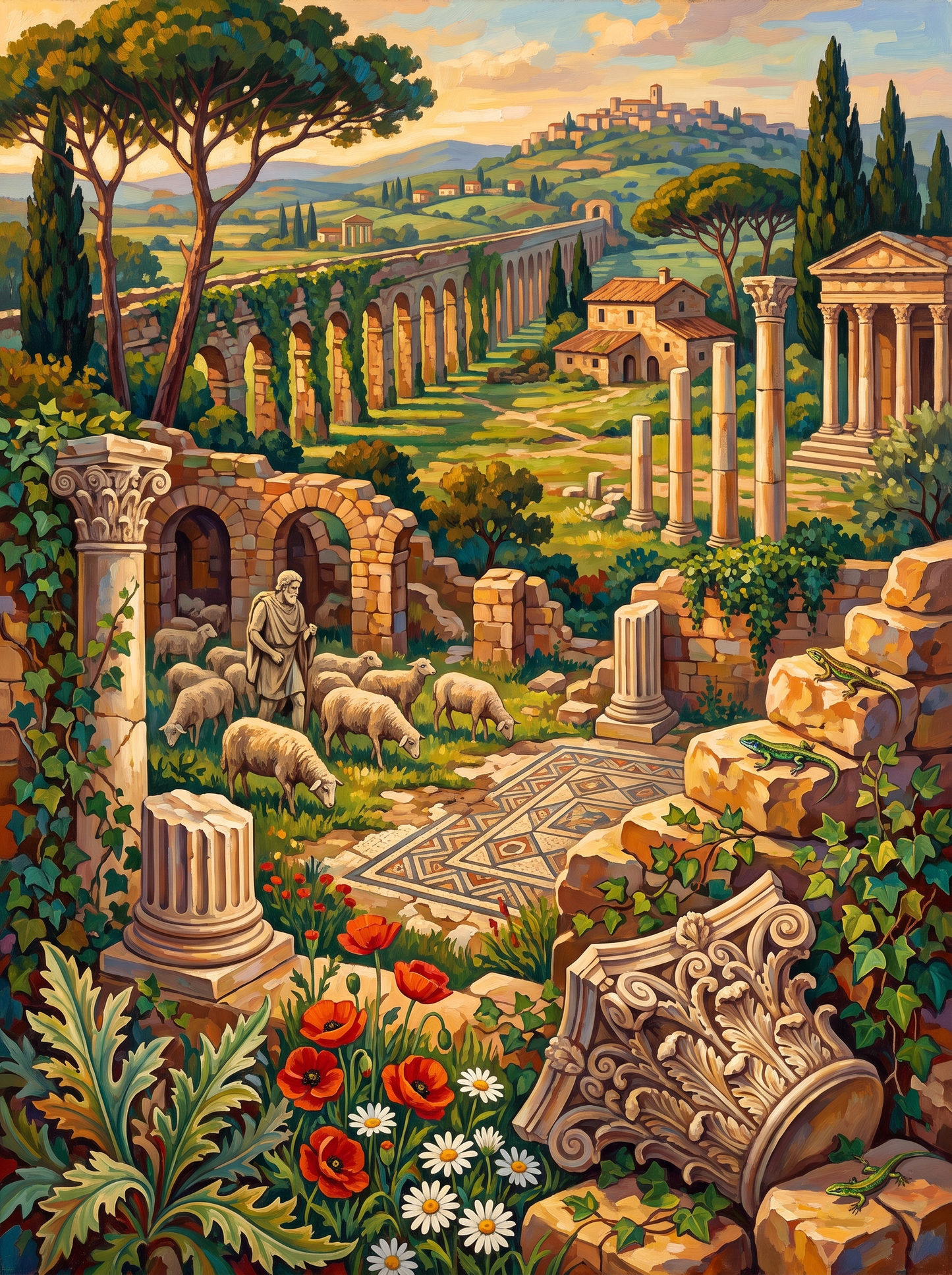 Roman Ruins Meadow