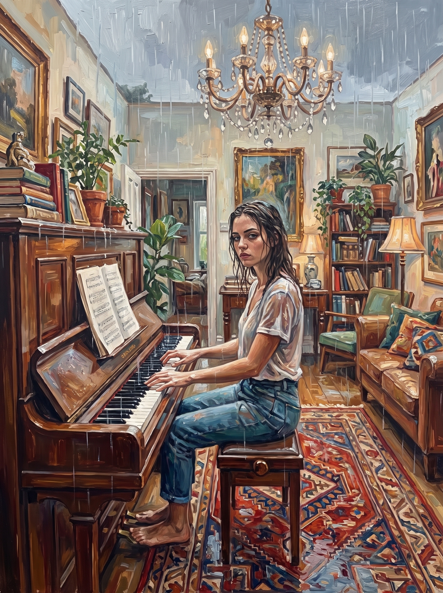 Piano Under Open Sky