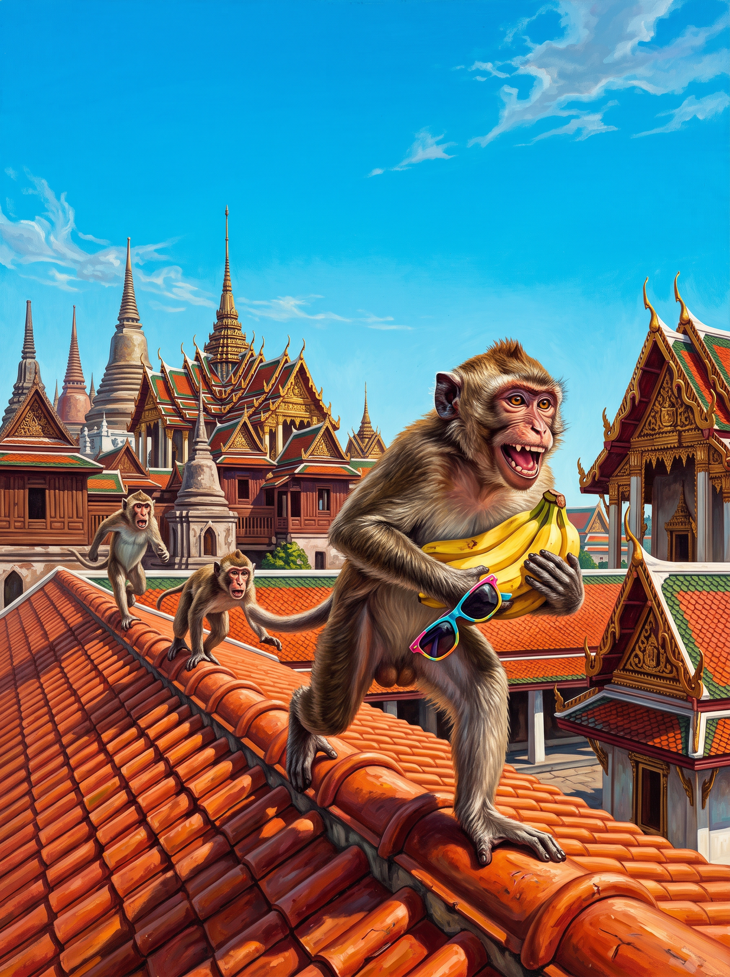 Rooftop Monkey