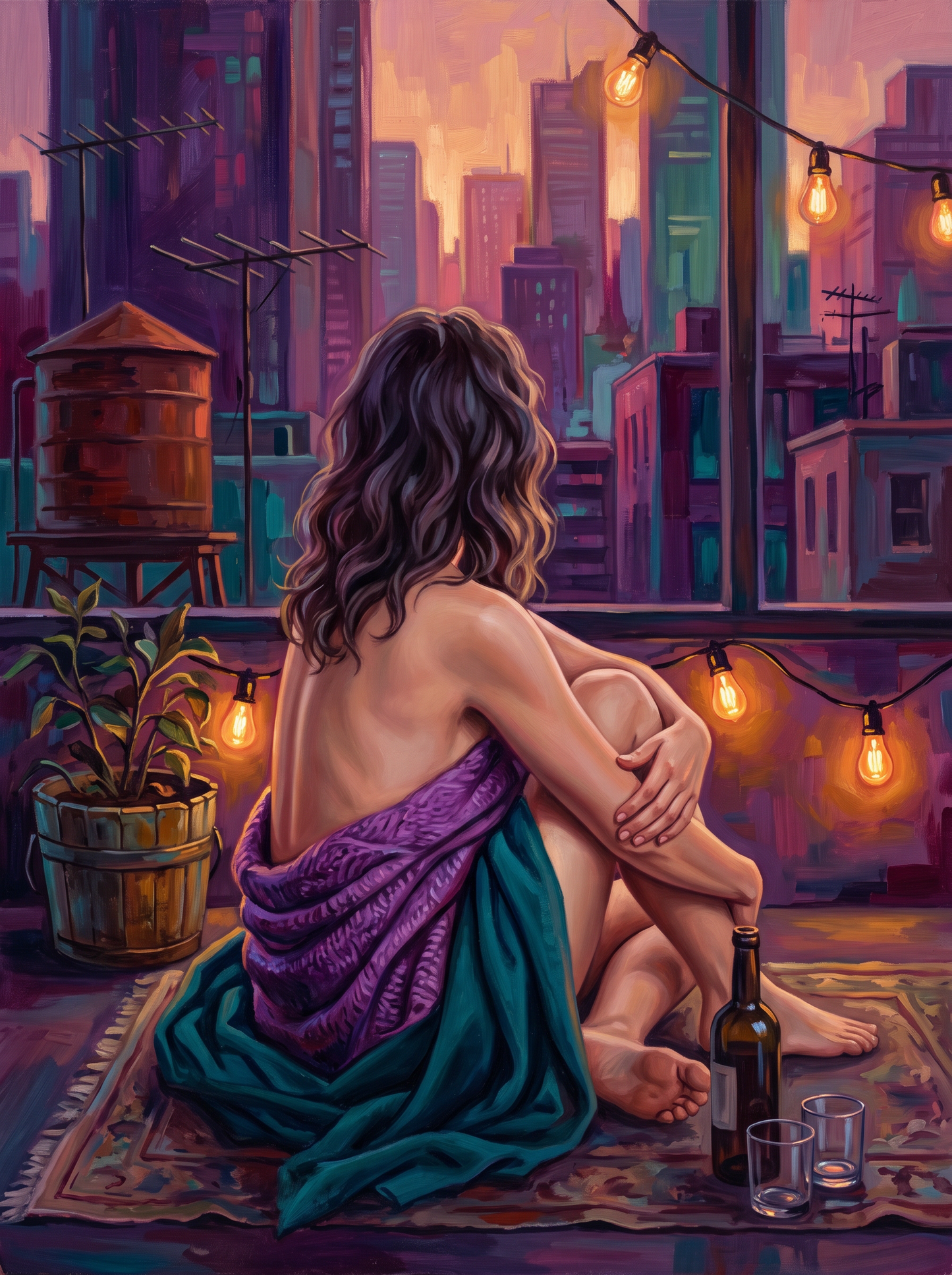 Rooftop String Lights