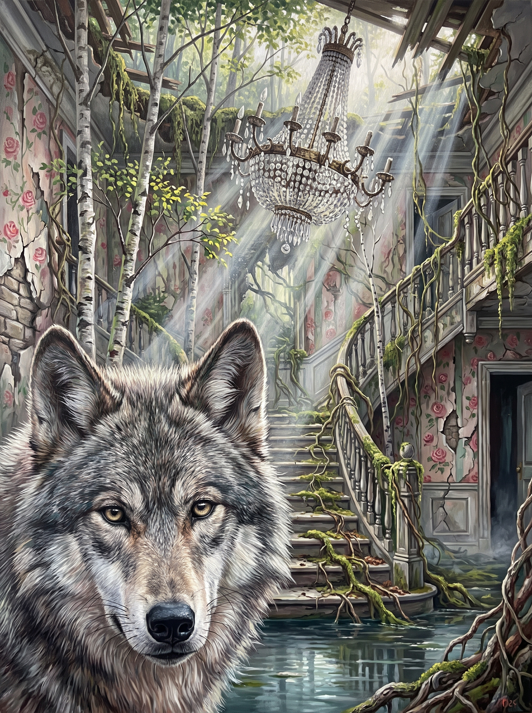 Ruined Mansion Wolf