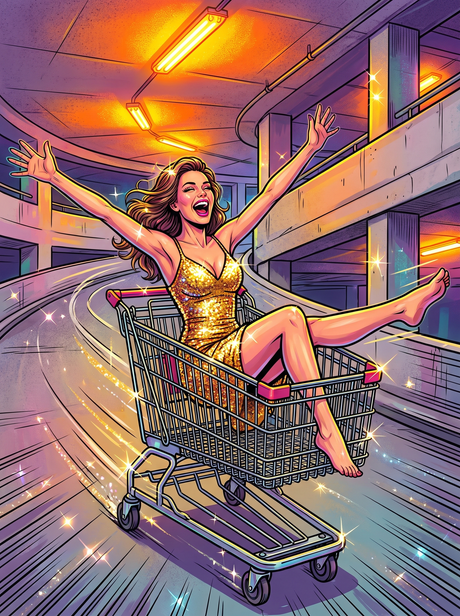 Trolley in Full Flight