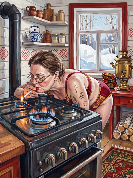 Russian Dacha Stove
