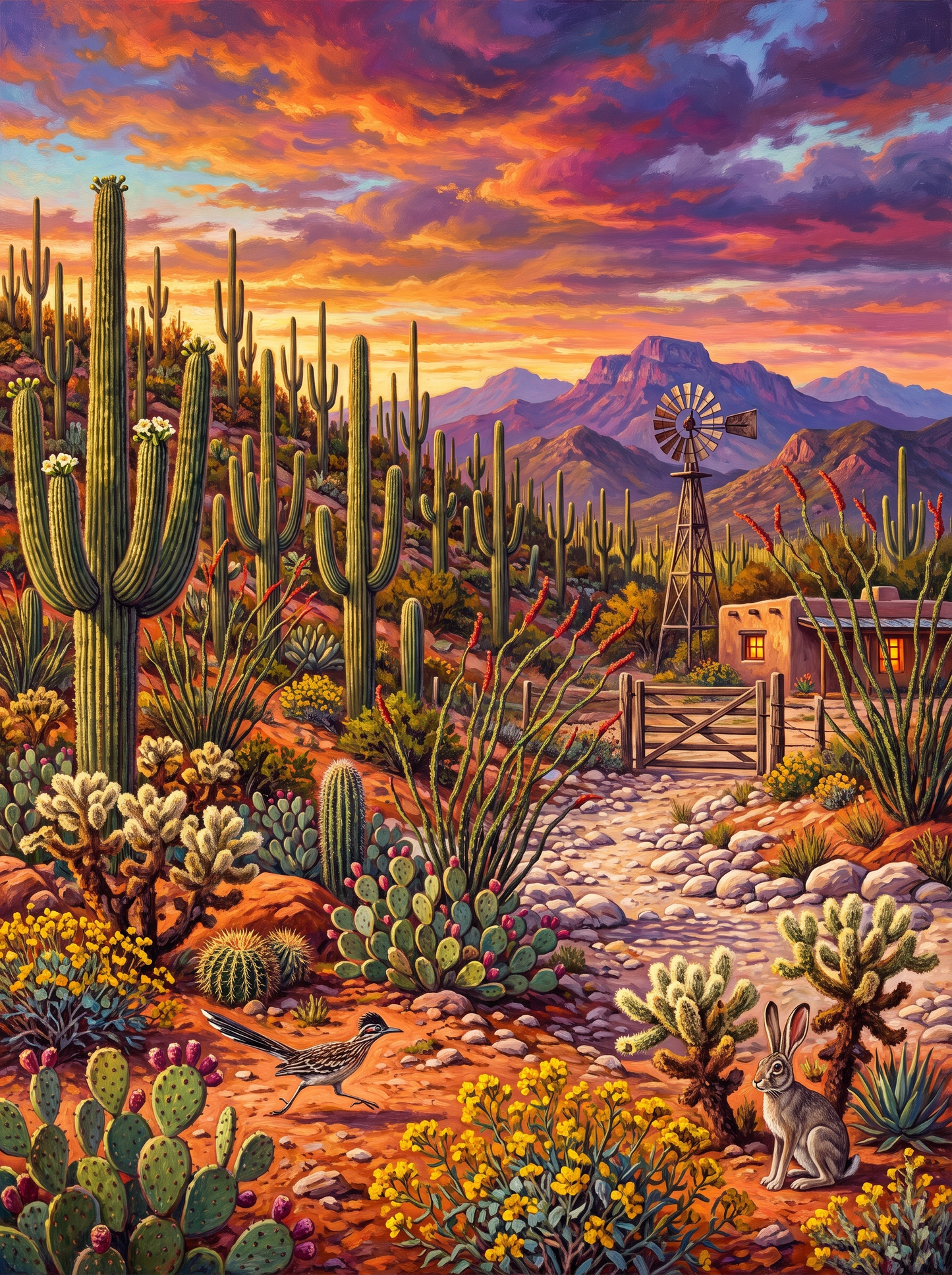 Saguaro Sunset