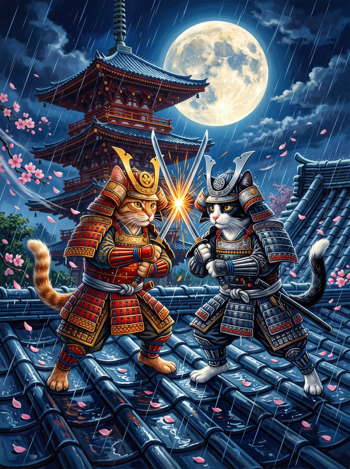Samurai Cat Duel