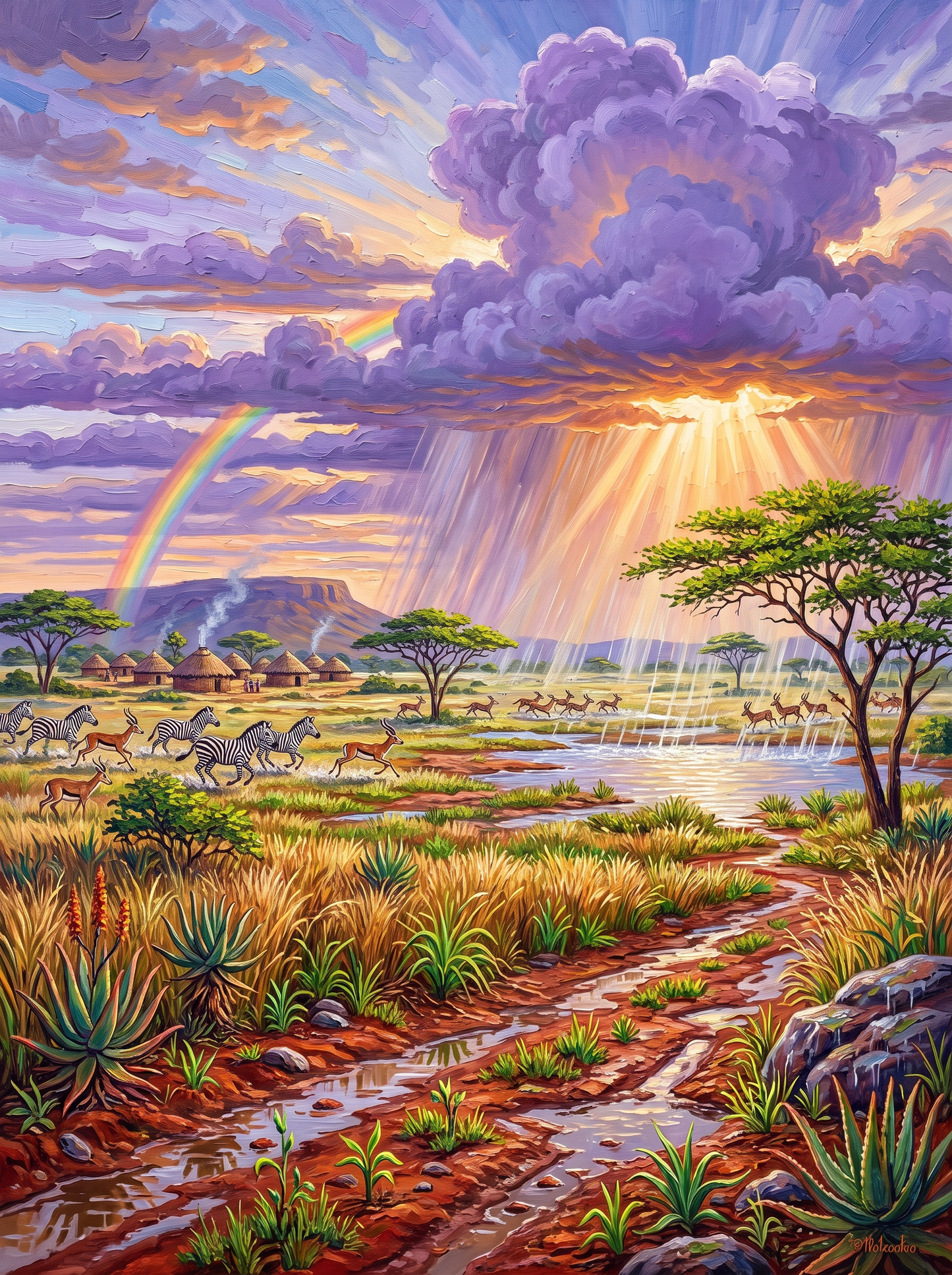 Savanna First Rains